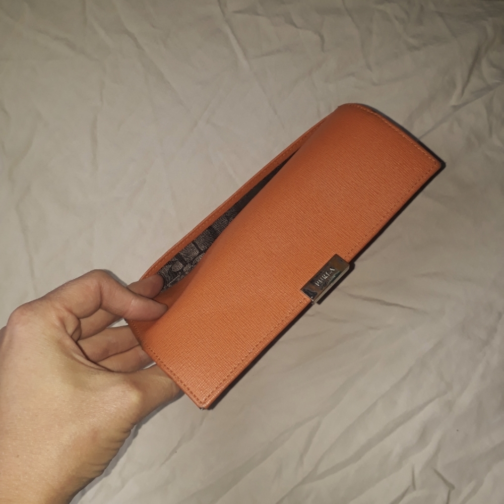 Furla Italian leather bifold wallet